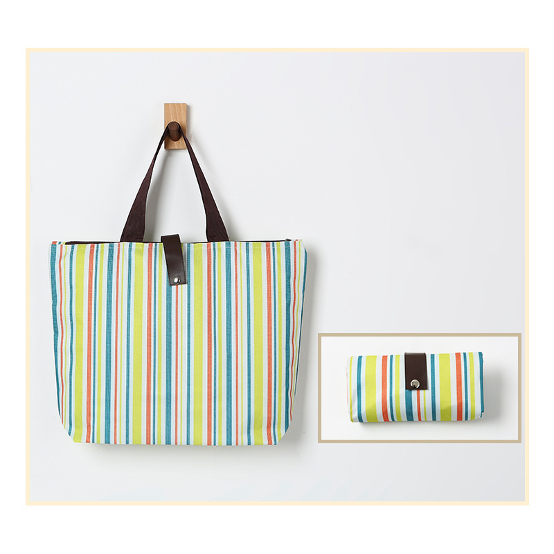 Picture of Oxford Cloth Foldableing Shopping Bag Satchel Shopping Bag Satchel Advertising Environmentally Friendly Foldableable Grocery Shopping Bag Customization