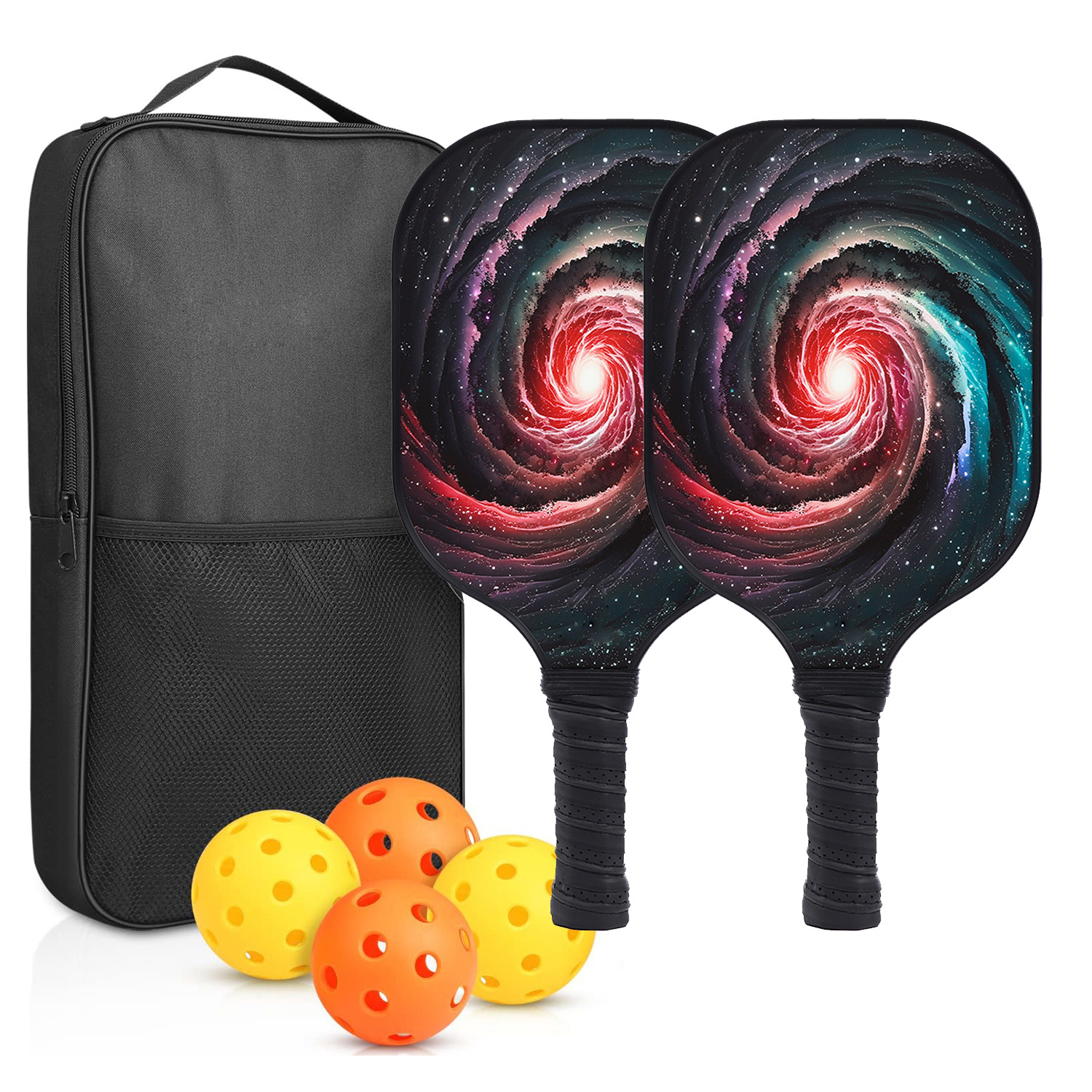 Picture of Peak ball racket glass fiber edge strip UV pattern design outdoor leisure entertainment cross-border pickle pickle racket