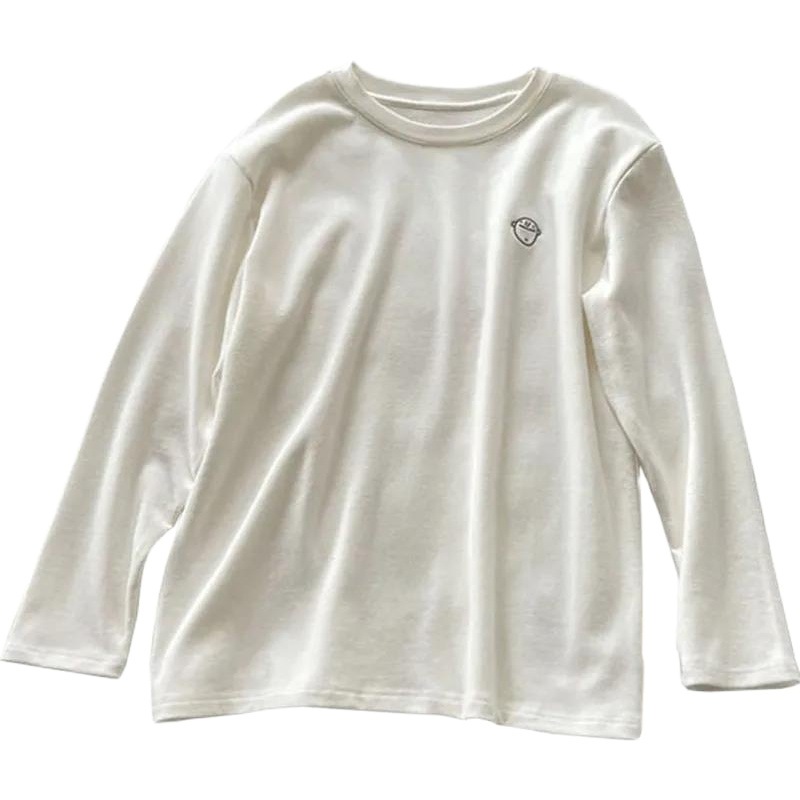 Double-sided Warm Velvet High Collar Base Shirt Long Sleeve T-shirt Women's Autumn and Winter New Elegant Inner fleece-lined Thickened Top