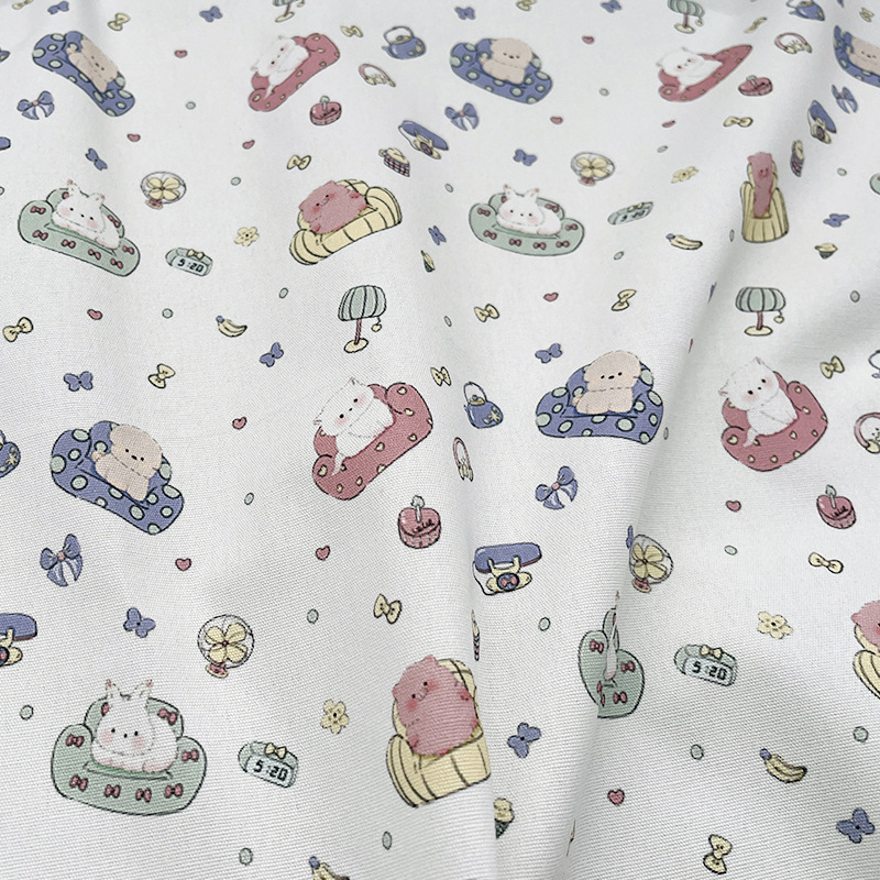 Cotton Canvas 1.5m Width 1.0m Price Sofa Animal Bag Jacket Vest Handmade DIY Fabric