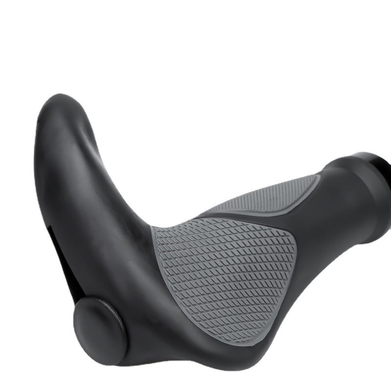 New Mountain bike rubber horn handle cover bicycle handle cover riding accessories bilateral lock non-slip auxiliary handle