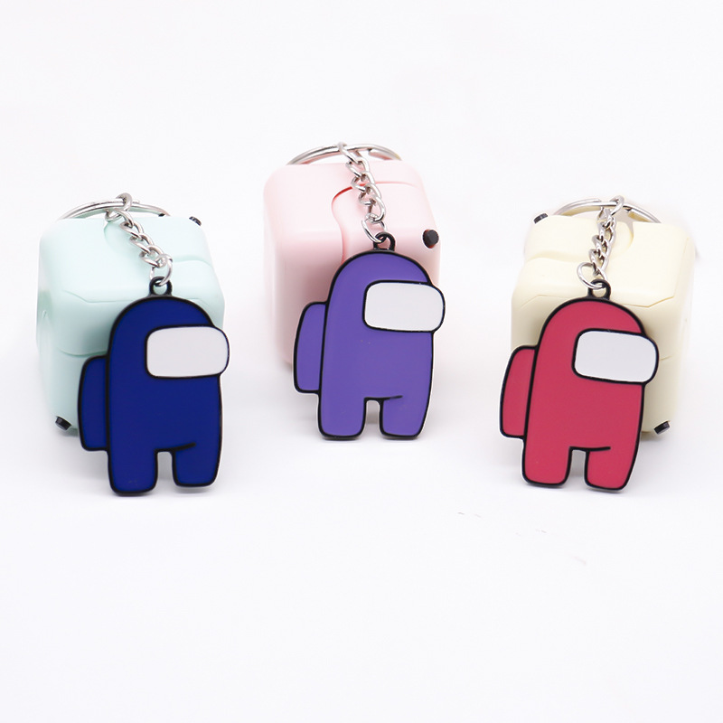 Picture of Cross-border new Among Us werewolf killing game peripheral cartoon alloy keychain male and female student pendant wholesale