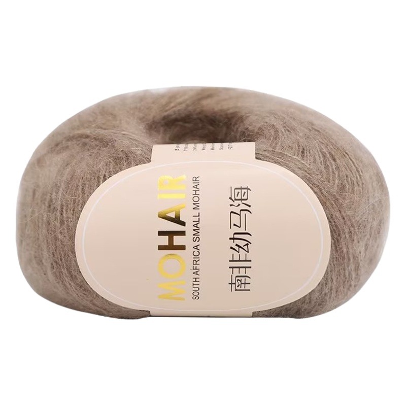 Wool mohair line shawl scarf pony sea line Angola plush line fine wool factory wholesale