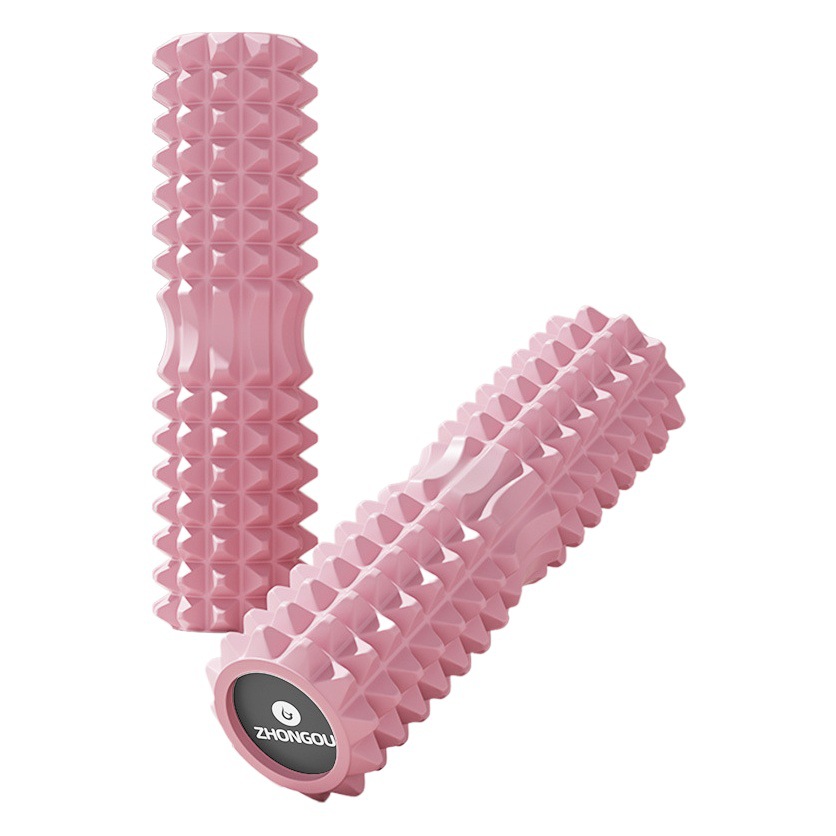 Solid foam shaft mace massage roller muscle relaxation leg roller EVA crescent solid yoga column