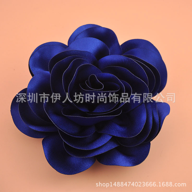 Picture of Super-large flower hair accessories catwalk stage performance hairpin edge clip accessories exaggerated photo studio photography head accessories
