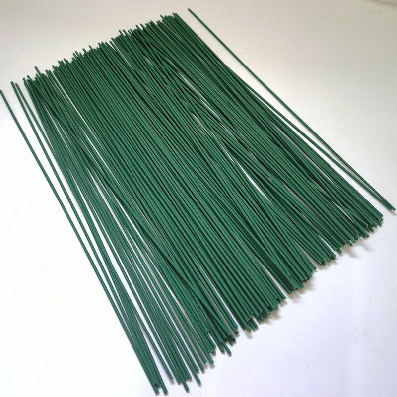 Picture of 30cm flower rod iron wire flower art 2 special artificial flower Rod Green Flower Rod