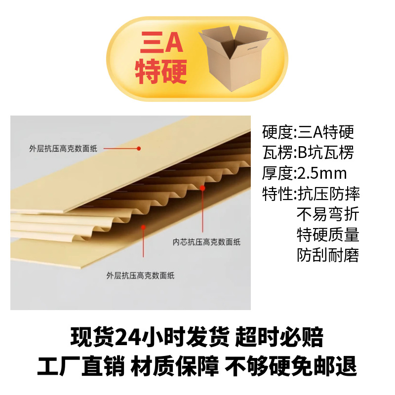 Picture of 4.5 Express packing box moving carton packing finishing box Taobao carton carton wholesale