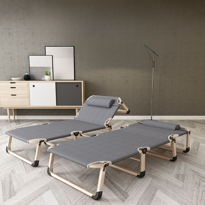 Folding Bed Sheets Single Office Nap Bed Portable Reclining Chair Hospital Accompanying Bed Simple Nap Bed Yunzhi Min