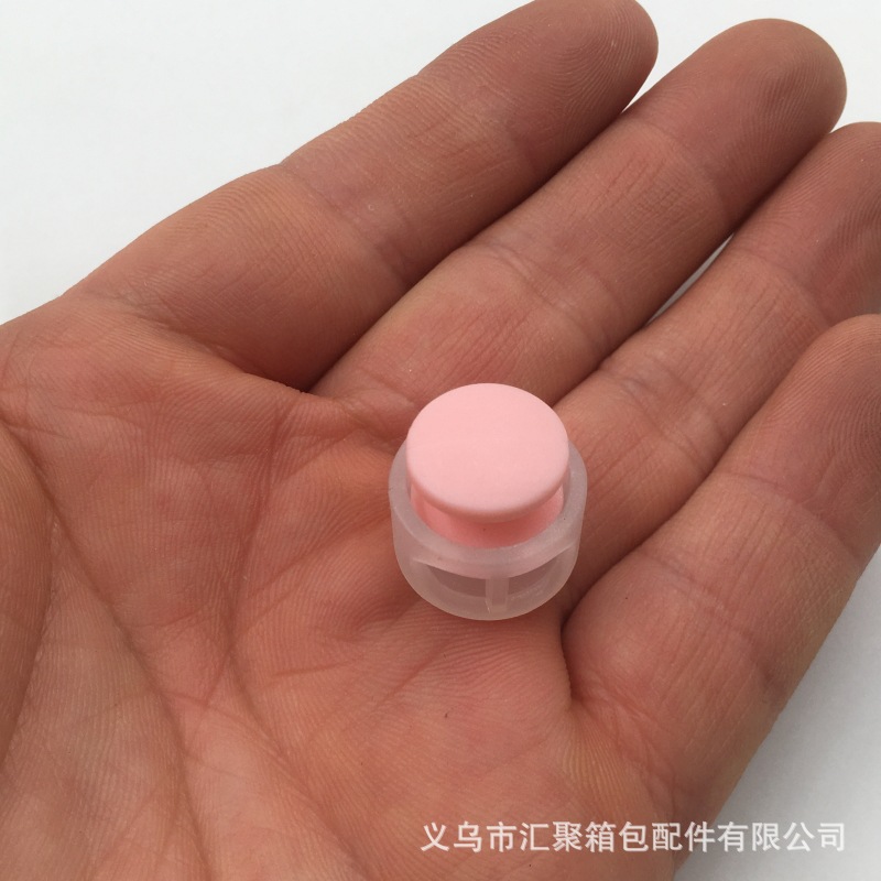 Picture of Lazy-free round double-hole shoelace buckle pig nose bread adjustable buckle shoelace buckle spring buckle