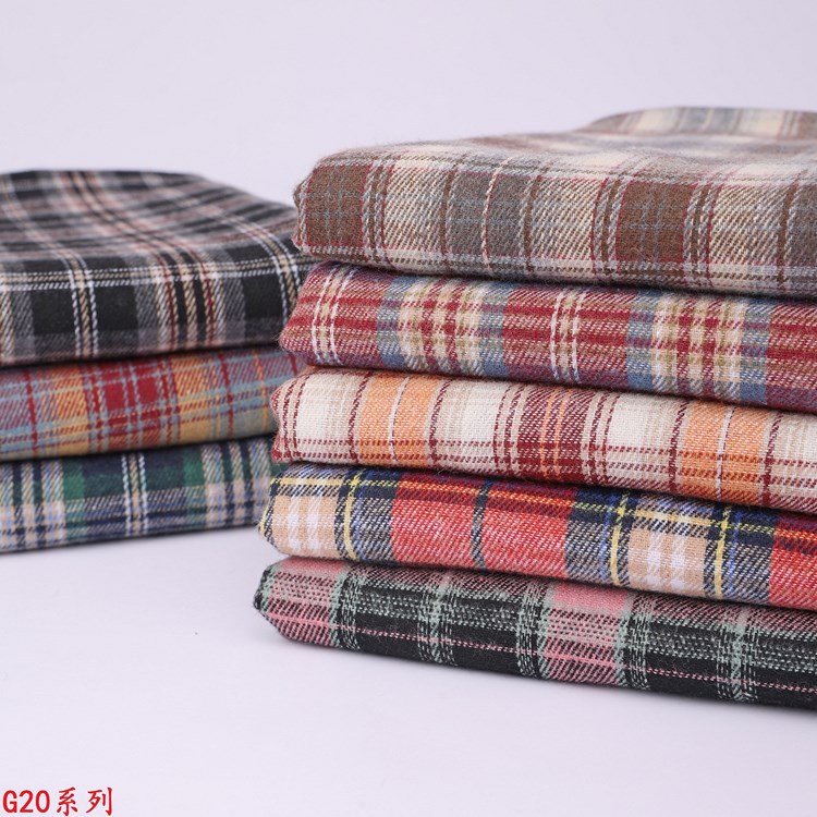 Christmas Tree Lights Gift Box Decoration Cloth Wrapping Paper Plush Doll Clothes Fabric Christmas Home Decoration Plaid Cloth