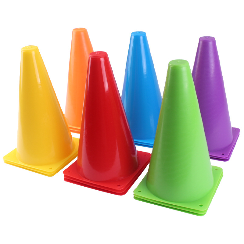 Picture of Manufacturers supply 23cm logo barrel football training equipment basketball logo barrel training marker roadblock cone barrel