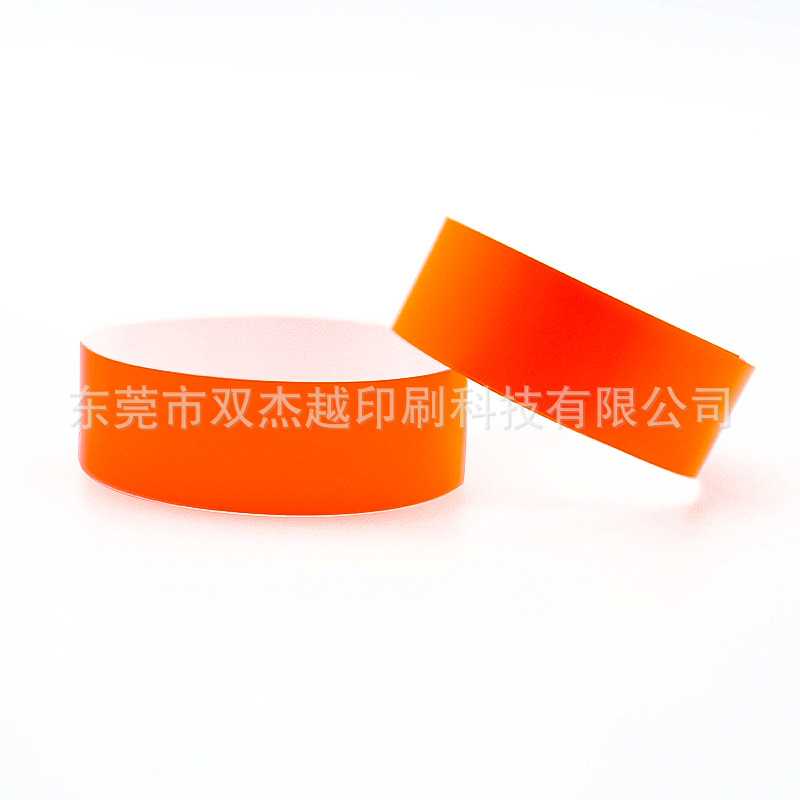 Picture of Spot disposable bracelet waterproof tear-proof identification synthetic paper exhibition admission ticket disposable wrist strap