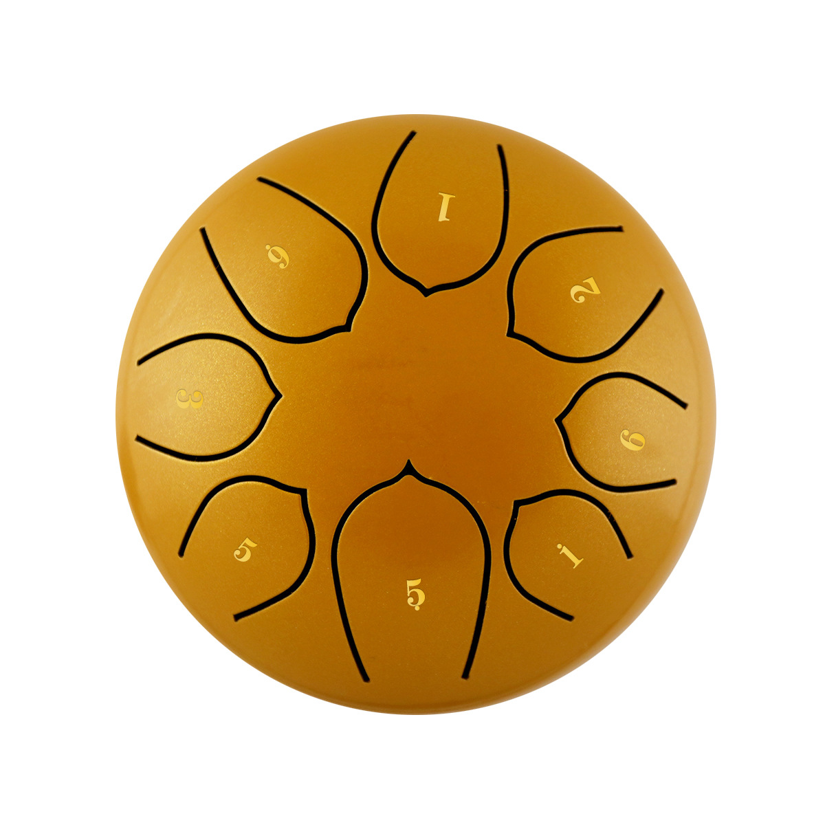 Picture of 6-inch Ethereal Drum 6-inch 8-tone Ethereal Drum C- tone Steel Tongue Drum Children's Musical Instruments Cross-border Exclusive Worry-free Drum Lotus Drum