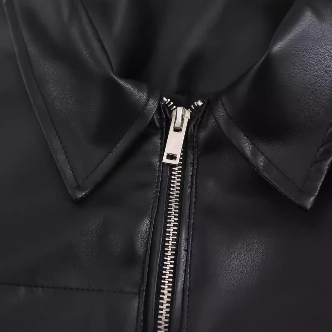 Picture of Foreign trade 2024 autumn new women's transparent hard yarn aviator jacket coat sweet cool 4341864