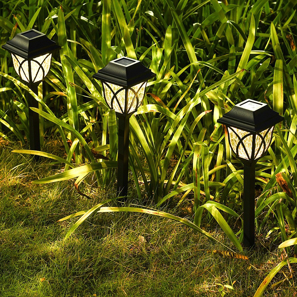 Solar Outdoor Lawn Lamp Courtyard House Garden Decoration Rainproof Night Light Yard Layout Lawn Lamp