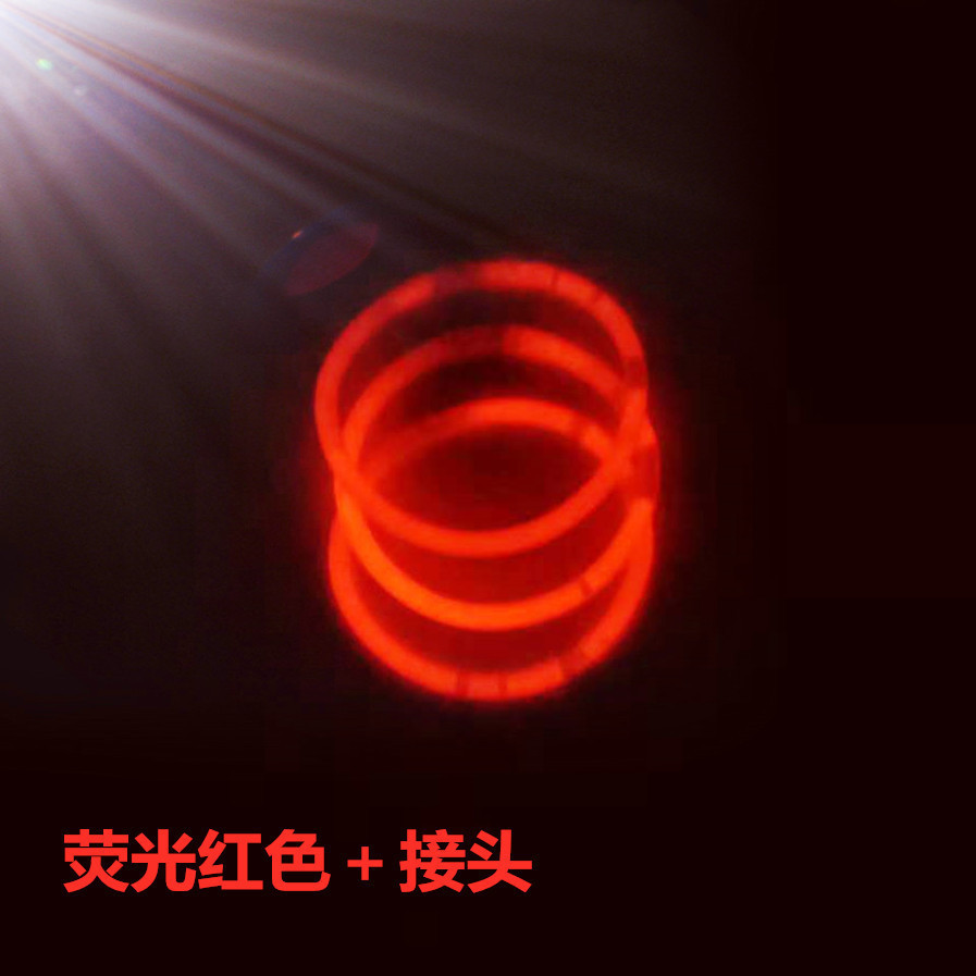 Picture of Disposable Fluorescent Sticks Batch Concert Luminous Bracelets Fluorescent Stick Toys 100 Fluorescent Sticks with Labeling