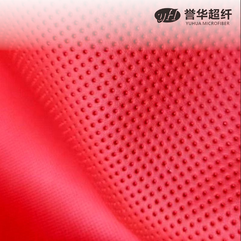 Half-hole perforated microfiber leather shoe material furniture bags do not punch through half-hole suede leather microfiber leather