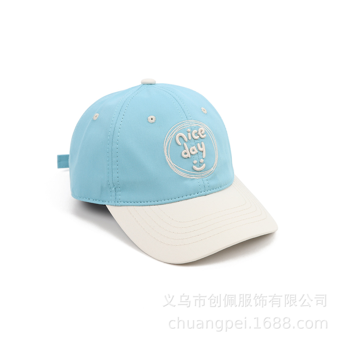 Picture of Chuangpei children's cap spring and summer handsome cap Macaron color matching children's baseball cap can be customized logo
