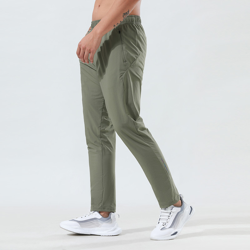 Picture of LULU Sports Quick-drying Pants Men's Loose Summer Thin Ice Silk Outdoor Running Fitness Yoga Leisure Training Pants