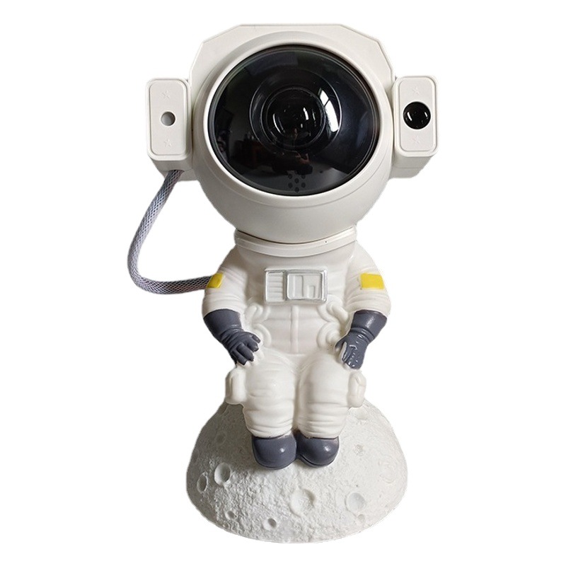 Astronaut Astronaut Starry Sky Projector Night Light Gypsophila Bluetooth Music Atmosphere Light Creative Birthday Gift