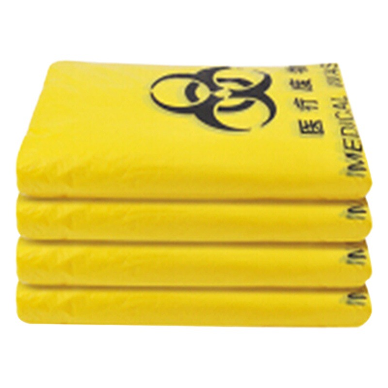 Wholesale Medical Waste Garbage Bags, Hazardous Waste Recycling Bags, Yellow Transparent Error-Version Plastic Garbage Bag Manufacturer
