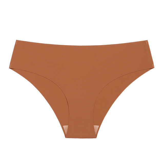Picture of Cross-Border Seamless Ice Silk One-Piece Girls' Underwear European and American Large Size Pure Cotton Crotch Breathable Women's Briefs Wholesale