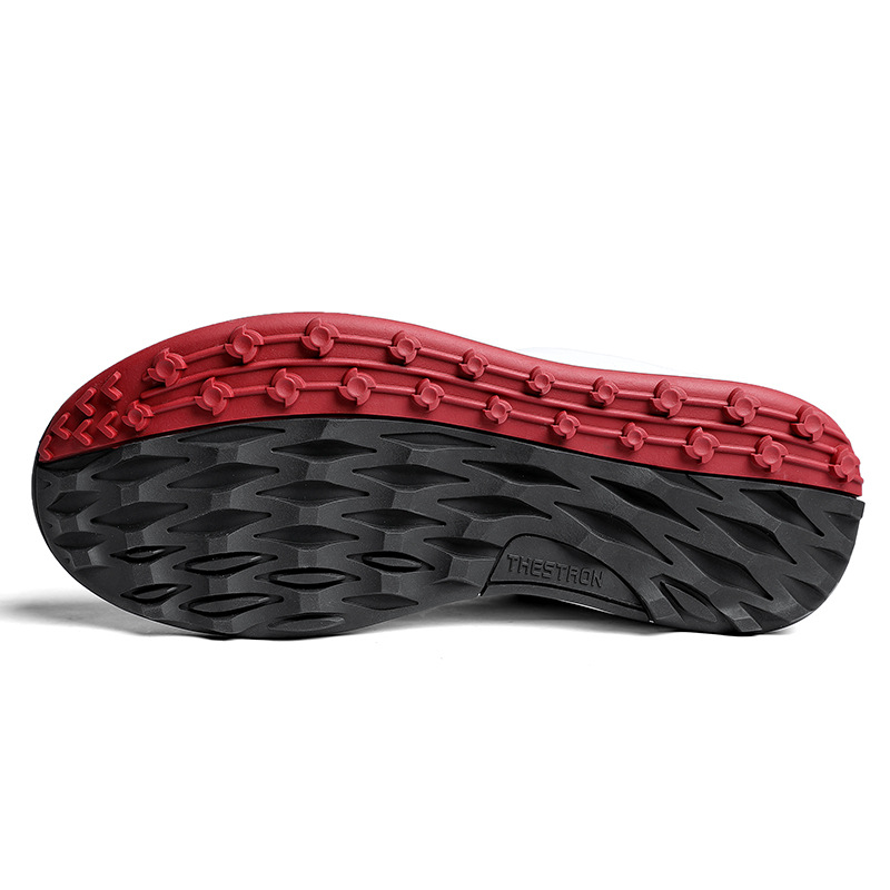 Picture of men's professional golf shoes new swivel buckle spikeless golf training sneaker plus size 40-47