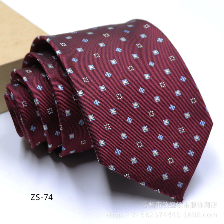 Picture of Tie Silk Silk Tie Men's Dress 8c Business Tie Factory Spot Wholesale