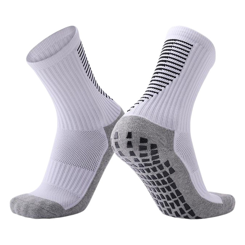 Amazon Shein Men's Mid-Calf Soccer Socks Adult Sports Socks College Student Dotted Towel Socks Mid-Calf Thickened