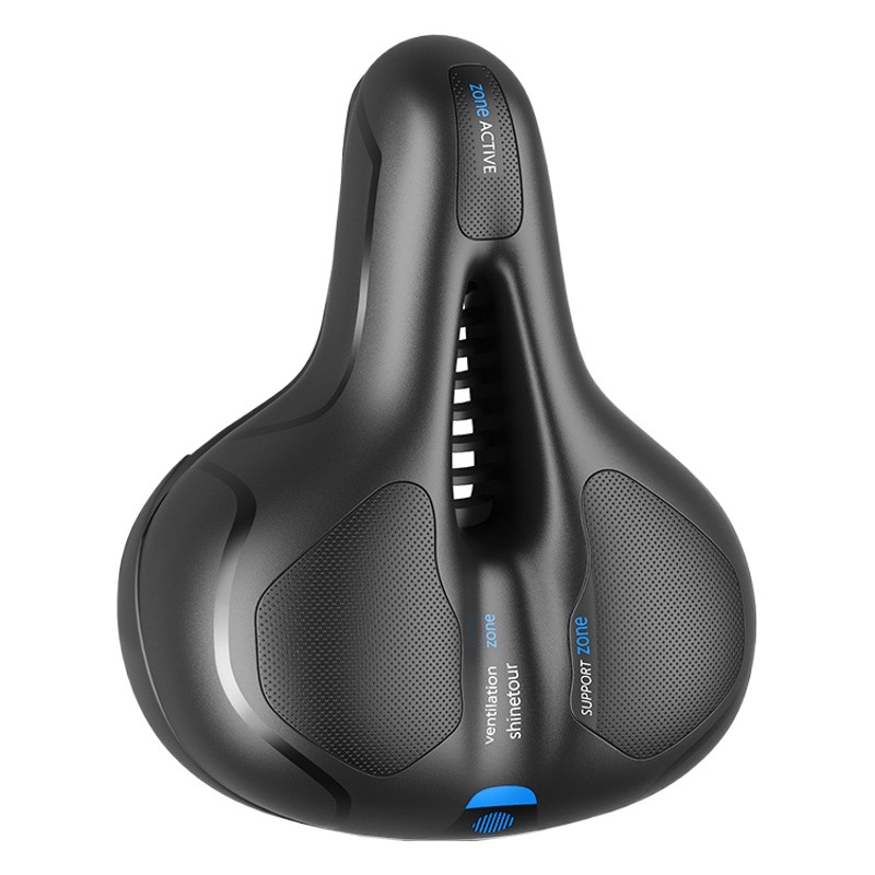 Universal mountain bike comfortable cushion thickened sponge bicycle high elastic shock absorber saddle bicycle waterproof breathable car seat
