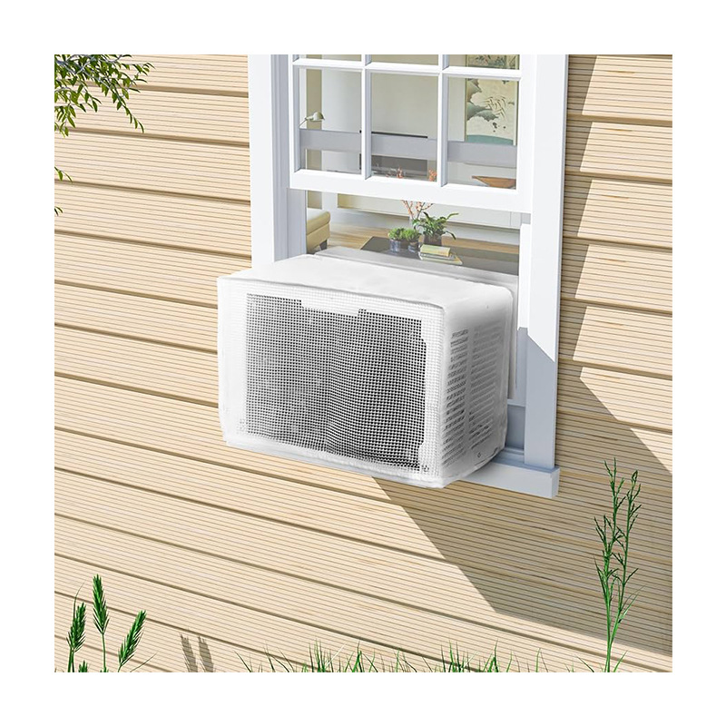 Amazon Hot Sale AC Mesh Air Conditioning Cover Anti-falling Leaves AC Mesh Cover Outdoor Air Conditioning Protective Cover