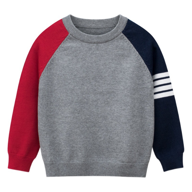 27kids brand children's clothing autumn new European and American boys' sweater wholesale children's sweater one generation sales