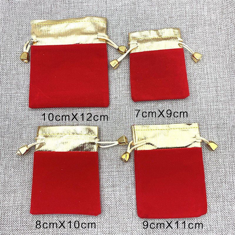 Factory wholesale Phnom Penh flannel bag jewelry packaging printing all kinds of jewelry jade flannel bag