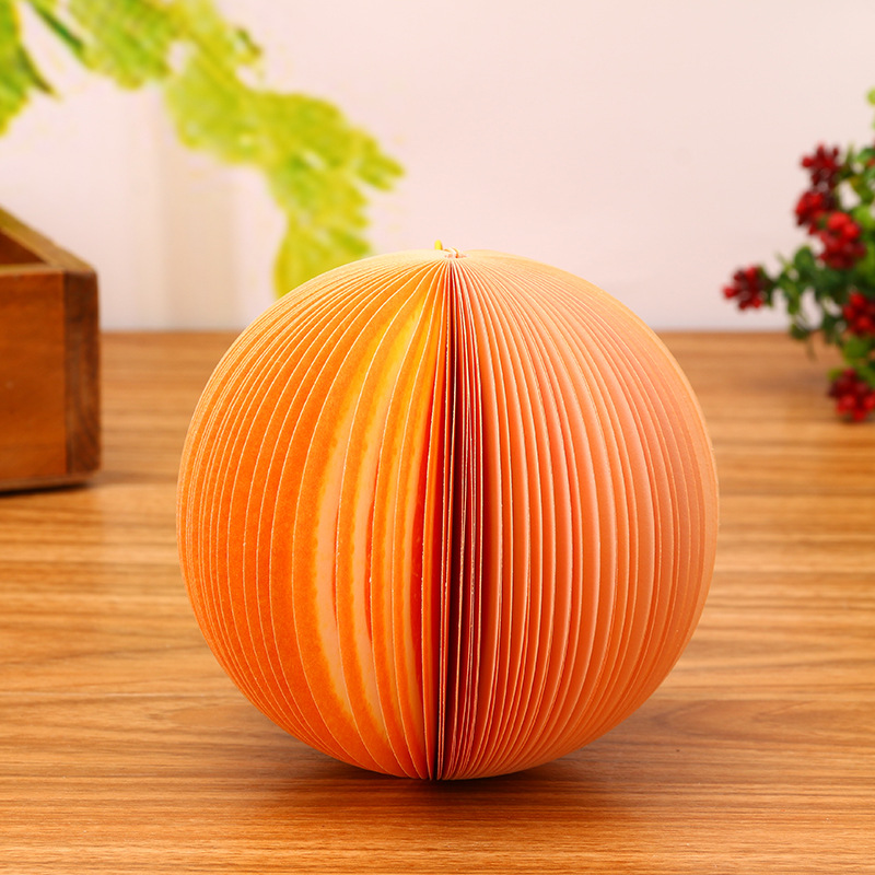 Picture of Large red apple note paper three-dimensional creative vegetable and fruit note paper cute special-shaped convenient message note pad