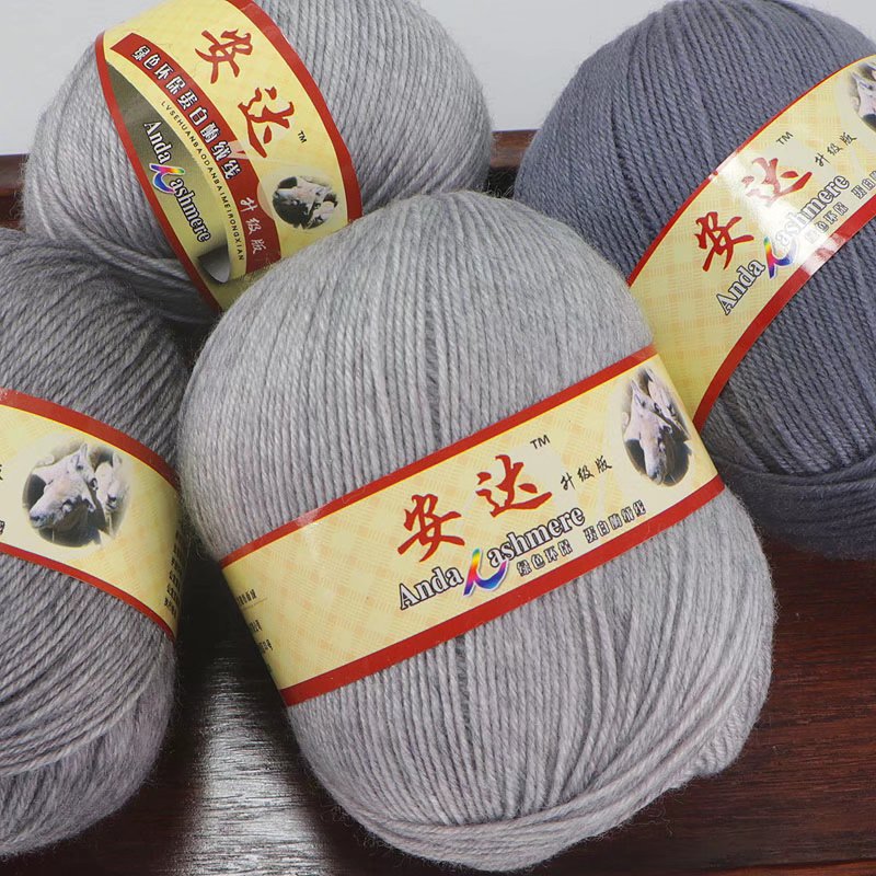 212 Wool Thread 4-Strand Wool Thread Ball Hand-Knitted Medium-Thick Stick Needle Scarf Outwear Sweater Thread
