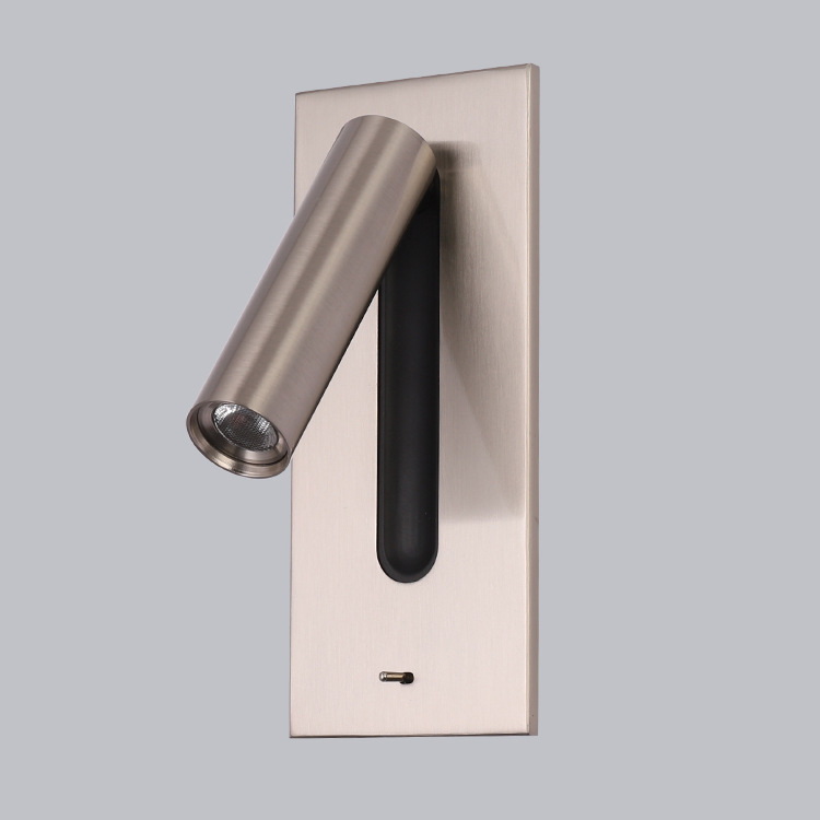 Picture of Cross-Border Engineering Hotel Reading Wall Lamp Embedded Wall-Mounted Lamp Bedroom Bedside Reading Wall Lamp High-End Switch