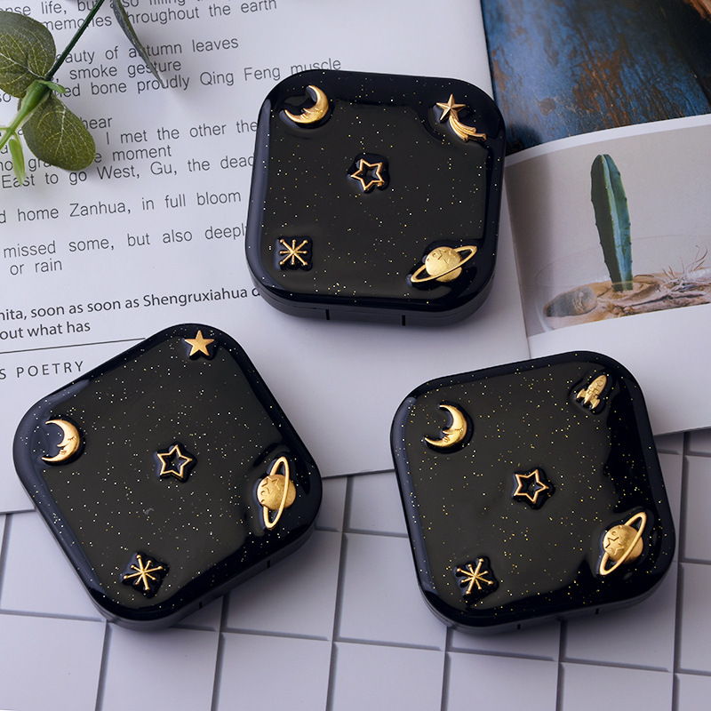 Picture of Alice Star Box Contact Lens Box Planet Beauty Contact Lens Companion Care Box Star Beauty Pupil Box Wholesale