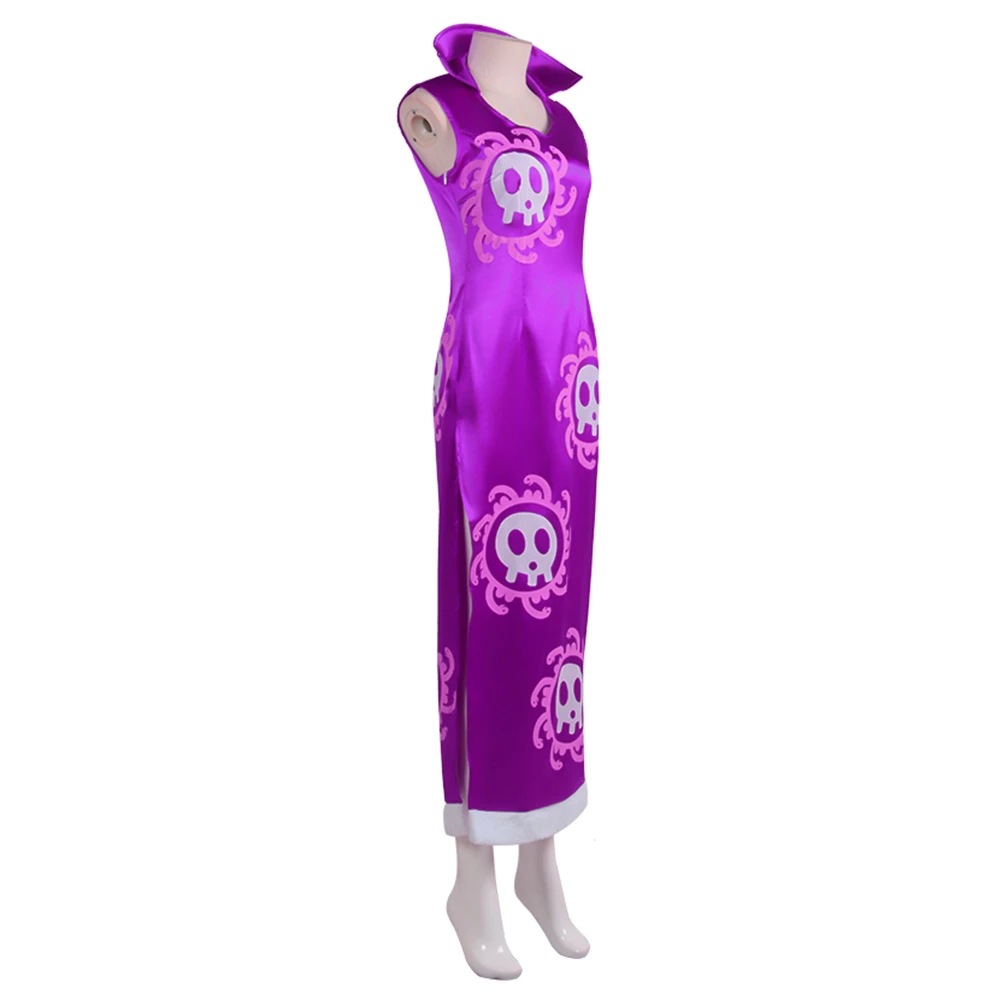 Picture of Female Emperor Snake Ji Han Cook Cos Comic-Con Performance One Piece One Piece cosplay Costume Cheongsam