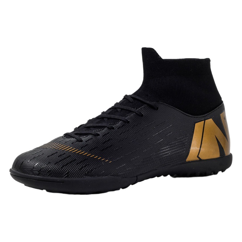 Picture of Cross Border Men's Breathable Professional Sports High Top Spike soccer shoes Adult Game soccer New soccer shoes