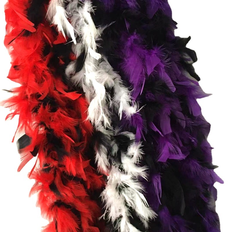 Spot wholesale color Flaming Feather strip