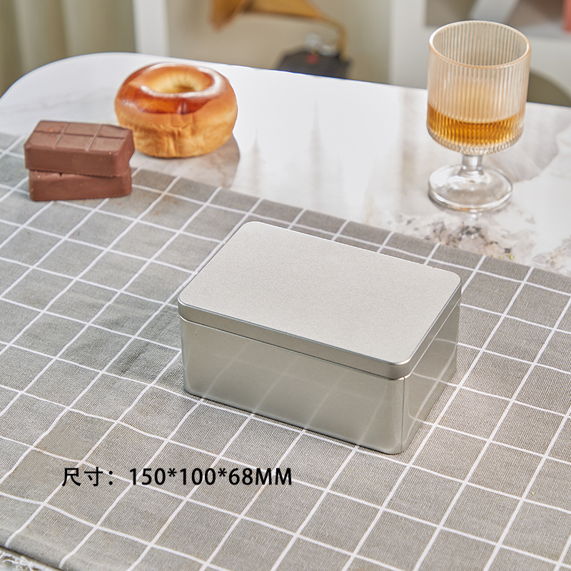Picture of Hardware tools storage box needle thread screw banknote change photo card book chess and card iron box can be printed plus Neto