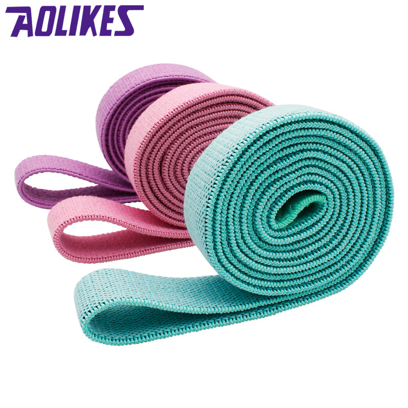 Picture of Yoga Stretch Stretch Belt Open Back Strength Training 2m Squat Belt Warm-up Stretch Belt Stretch Belt