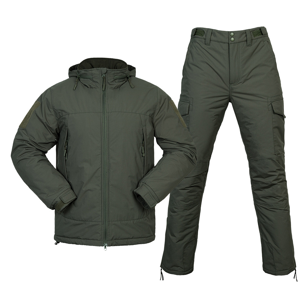 Picture of Faldan F7 portable cold-proof cotton-padded jacket suit autumn and winter outdoor water-splashing warm cotton-padded jacket training suit wholesale