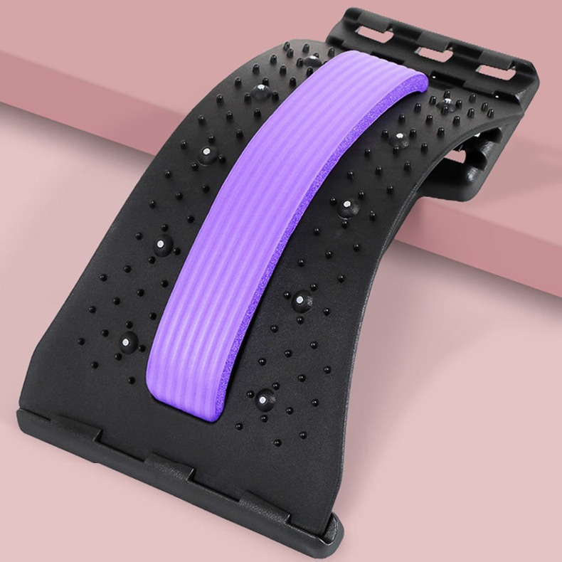 Waist Stretching Traction Massager Waist Soothing Device Back Massage Stretching Waist Pad Spine Correction Traction Artifact