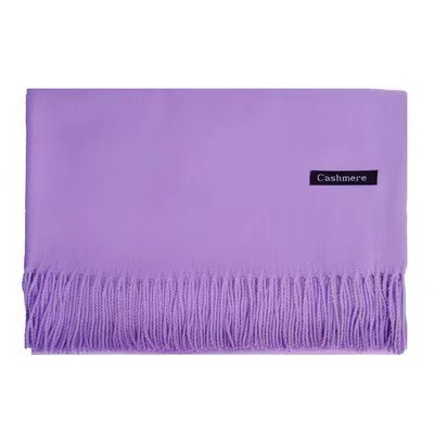 Picture of Imitation Cashmere Scarf for Women in Autumn and Winter, Warm Outer Wear, Japanese and Korean Sweet Gift, Fashionable Shawl, Factory Direct Sales, Cashmere Texture