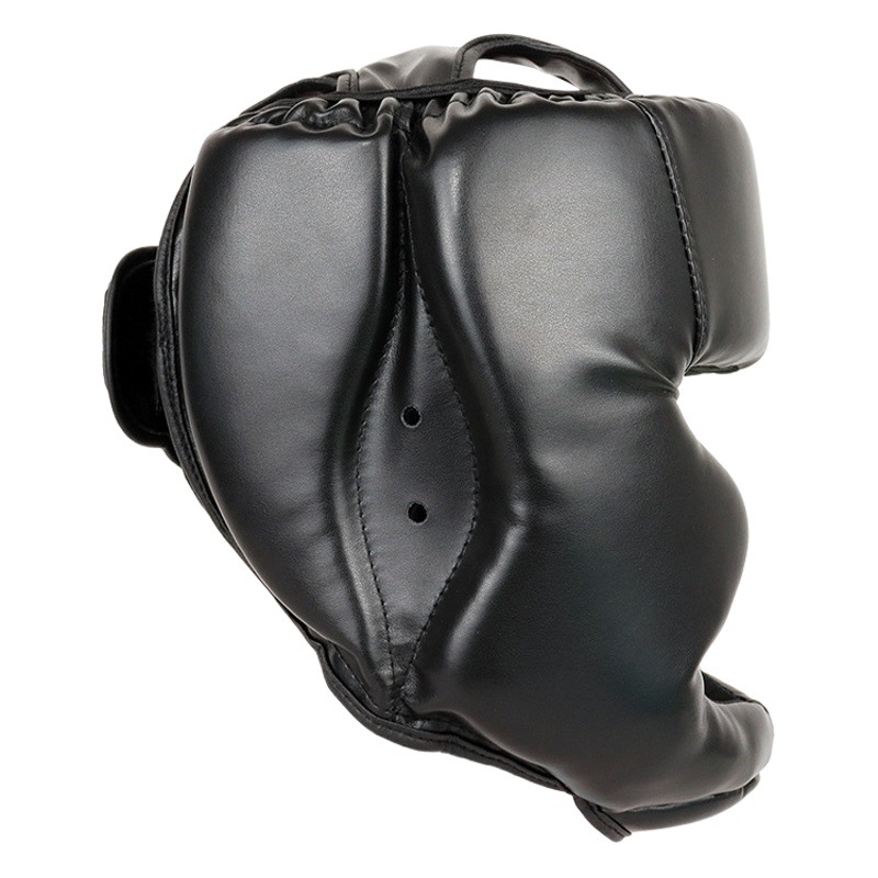 Boxing Helmet Sanda Head Protector Adult Child Face Protector Monkey Face Fighting Taekwondo Head Protector Headgear Face Protector