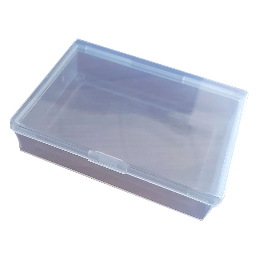 Transparent Plastic Box Poker Box Flash Card Ultraman Card Business Card Storage Bank Card Collection Card Bicycle
