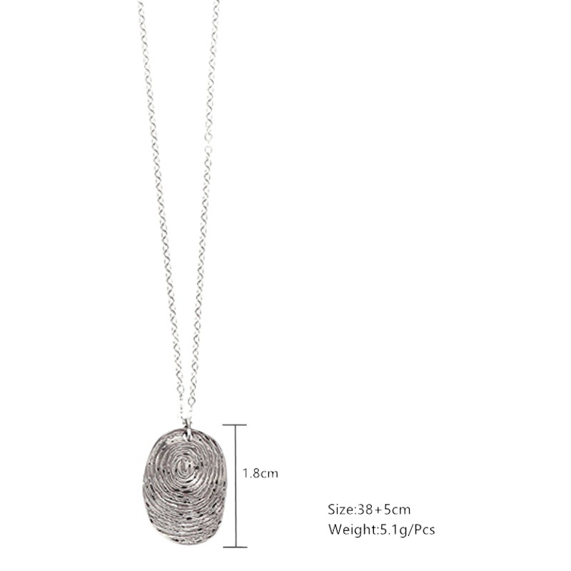 Supply AMZ Metal Stainless Steel Jewelry Color-free Fingerprint United States Dollar Virgin Like Rose Pendant Necklace Women