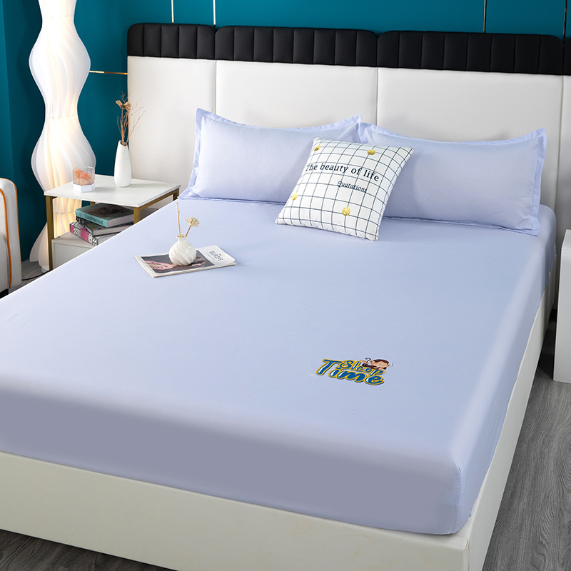 Picture of Printed Fitted Bed Sheets, Simmons Protective Dust Cover, All-Inclusive Elastic Bed Cover, No Pilling, No Shrinkage