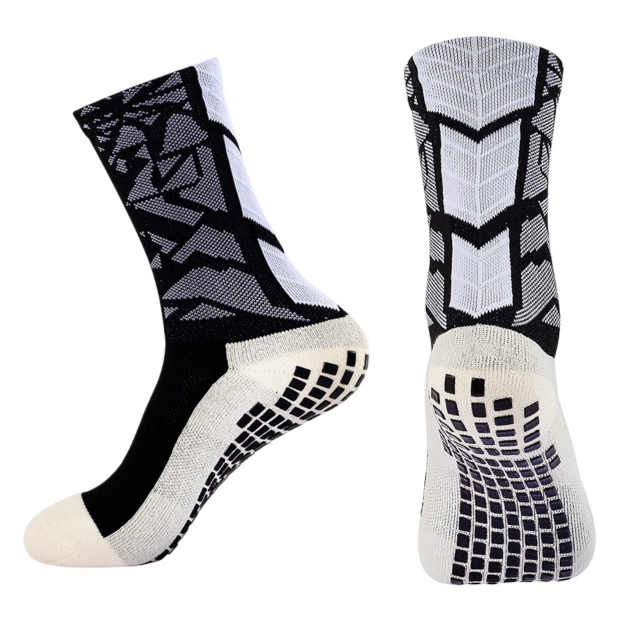 Hot selling mid-calf professional thickened towel bottom sweat-absorbent deodorant dispensing non-slip football socks sports socks